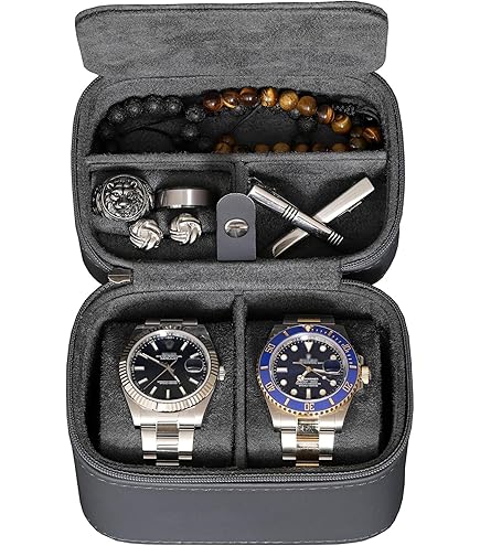 Amazon.com: ROTHWELL 18-Slot Watch Case with Drawer – Luxury Watch