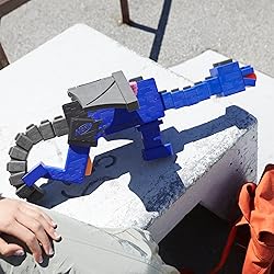 NERF Minecraft Ender Dragon Blaster, 4-Dart