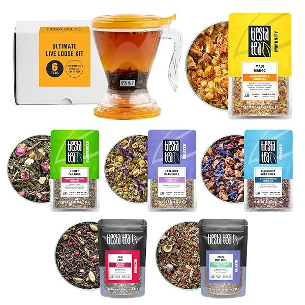 TIESTA TEA ULTIMATE LIVE LOOSE LEAF KIT, TEA...