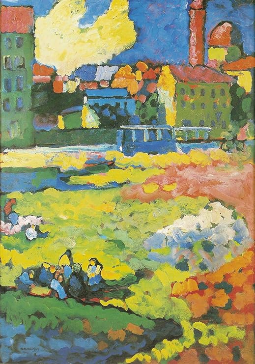 Amazon Com Wassily Kandinsky Munich Schwabing With The Church