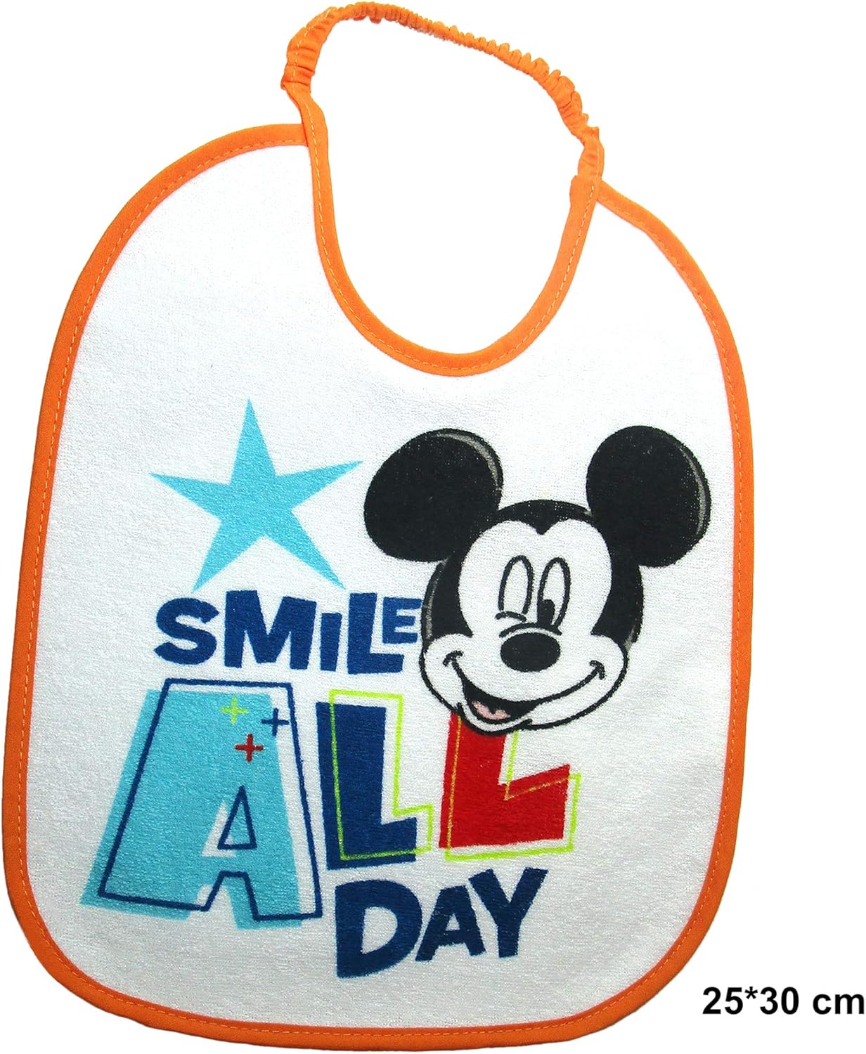 Ce Set De Bavoir Souple En Eponge Pour Bebes Est En Coton Absorbant Dessous Plastifie Impermeable Couleurs Gaies 24 30 Encolure A Elastique Lot De 7 Bavoirs Bebe Garcon Fille Disney Bavoirs Bebe