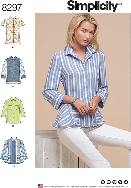 womens dress shirt pattern