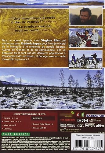 Rendez Vous En Terre Inconnue Virginie Efira Chez Les Tsaatans En Mongolie Amazon Fr Virginie Efira Frederic Lopez Pierre Stine Virginie Efira Frederic Lopez Dvd Blu Ray