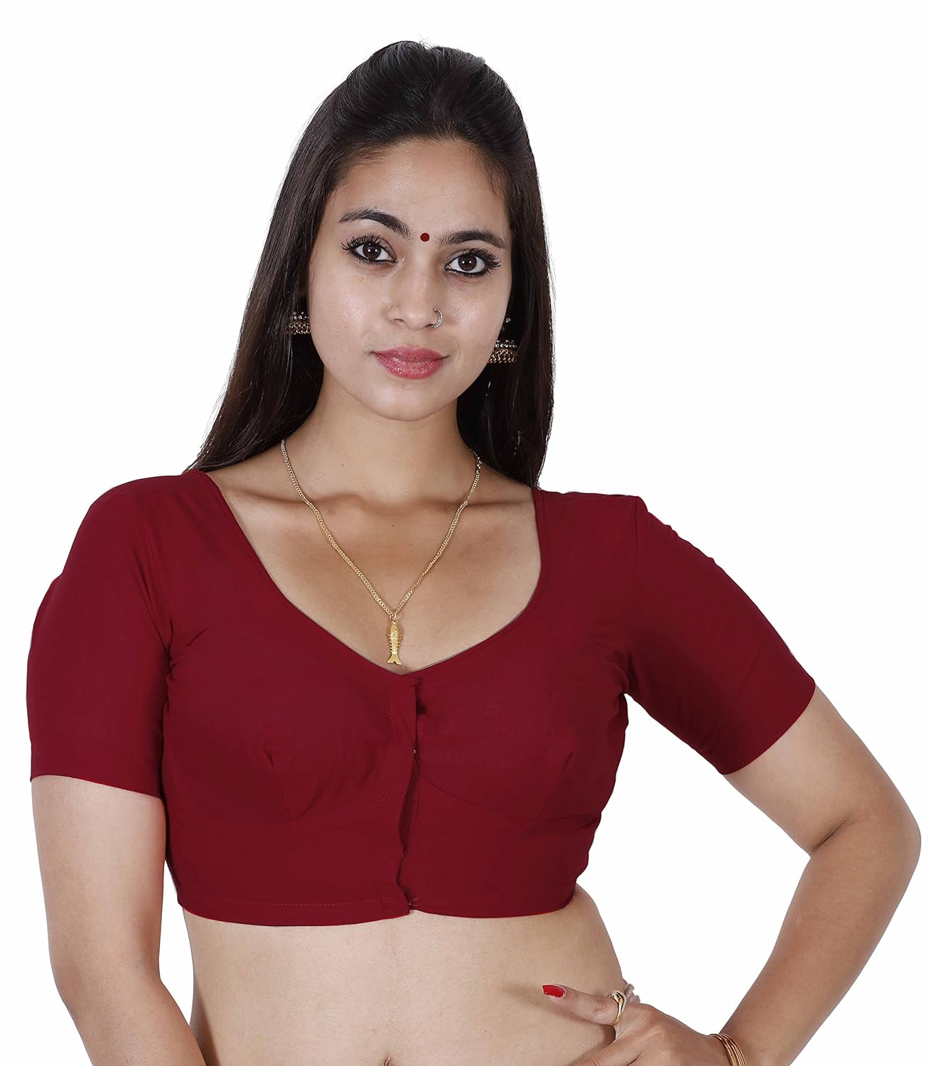 jisb stitched readymade 2by2 daily wear blouse
