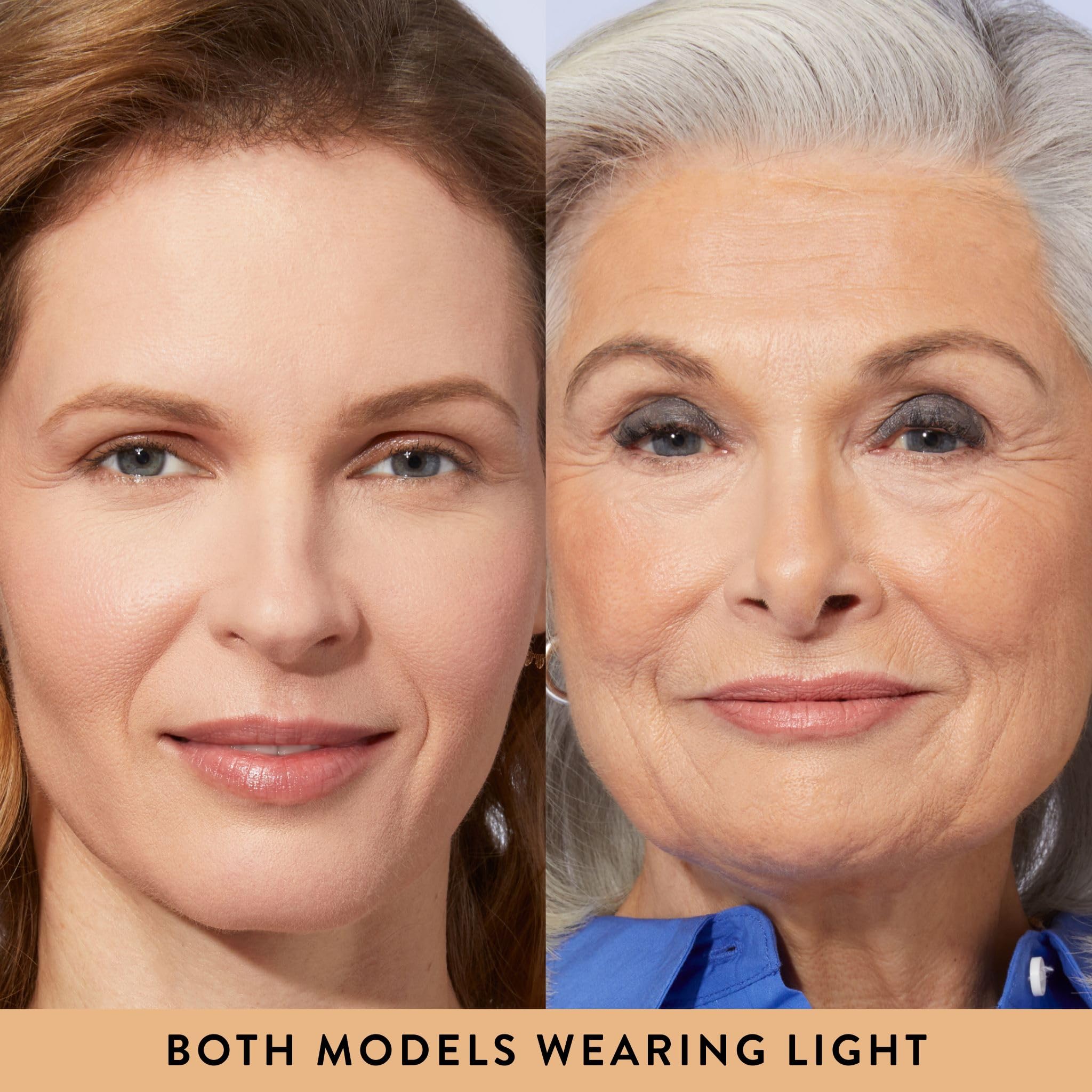 LAURA GELLER Baked Balance-n-Brighten Colour Correcting Powder Foundation (Light) Buildable Light to Medium Coverage Baked Foundation, Demi-Matte Finish