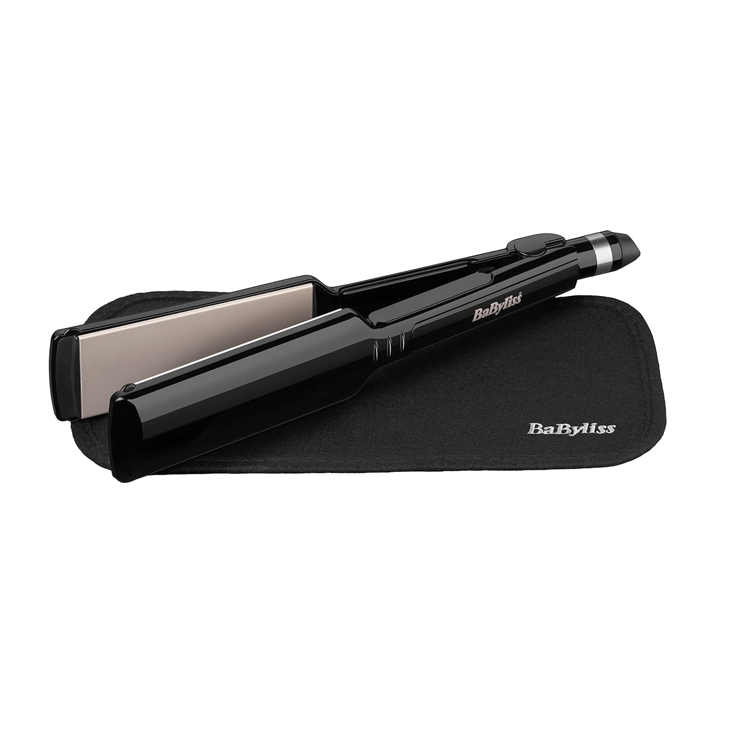 Babyliss Wide Plate Sleek Control 235 Hair Straightener With Heat Mat