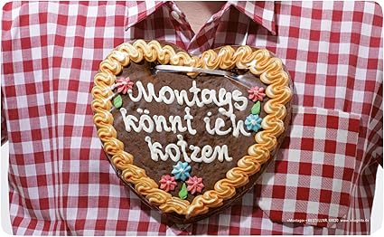 fruhstucksbrettchen 23 x 14 cm 68030 montags konnt ich kotzen von inkognito kunstler inkognito c thordis ruggeberg dies das kuche fruhstuck fruhstucksbrettchen schneidebrettchen brettchen amazon de kuche haushalt wohnen