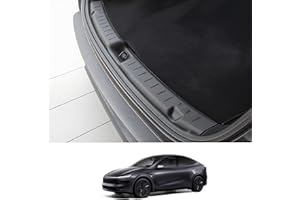 Arcoche Rear Bumper Guard for Tesla Model Y Juniper 2025 2026 Accessories Rear Trunk Bumper Guard Sill Cover Protector TPE Material