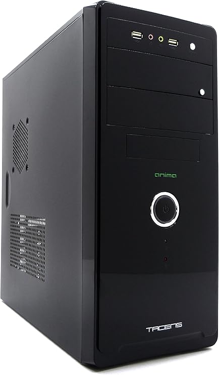 Tacens AC1 - Caja de Ordenador de sobremesa ATX, Negro: Amazon.es: Informática