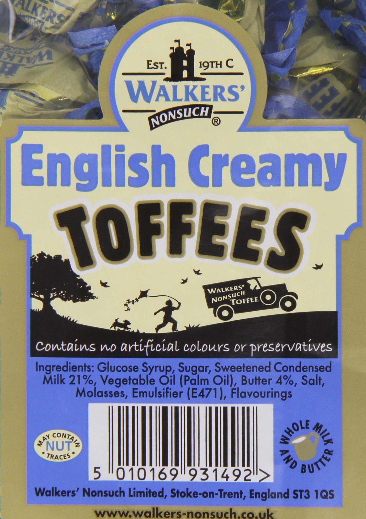 Walkers English Creamy Toffees, 5.5 Pound Bag Buy Online in UAE