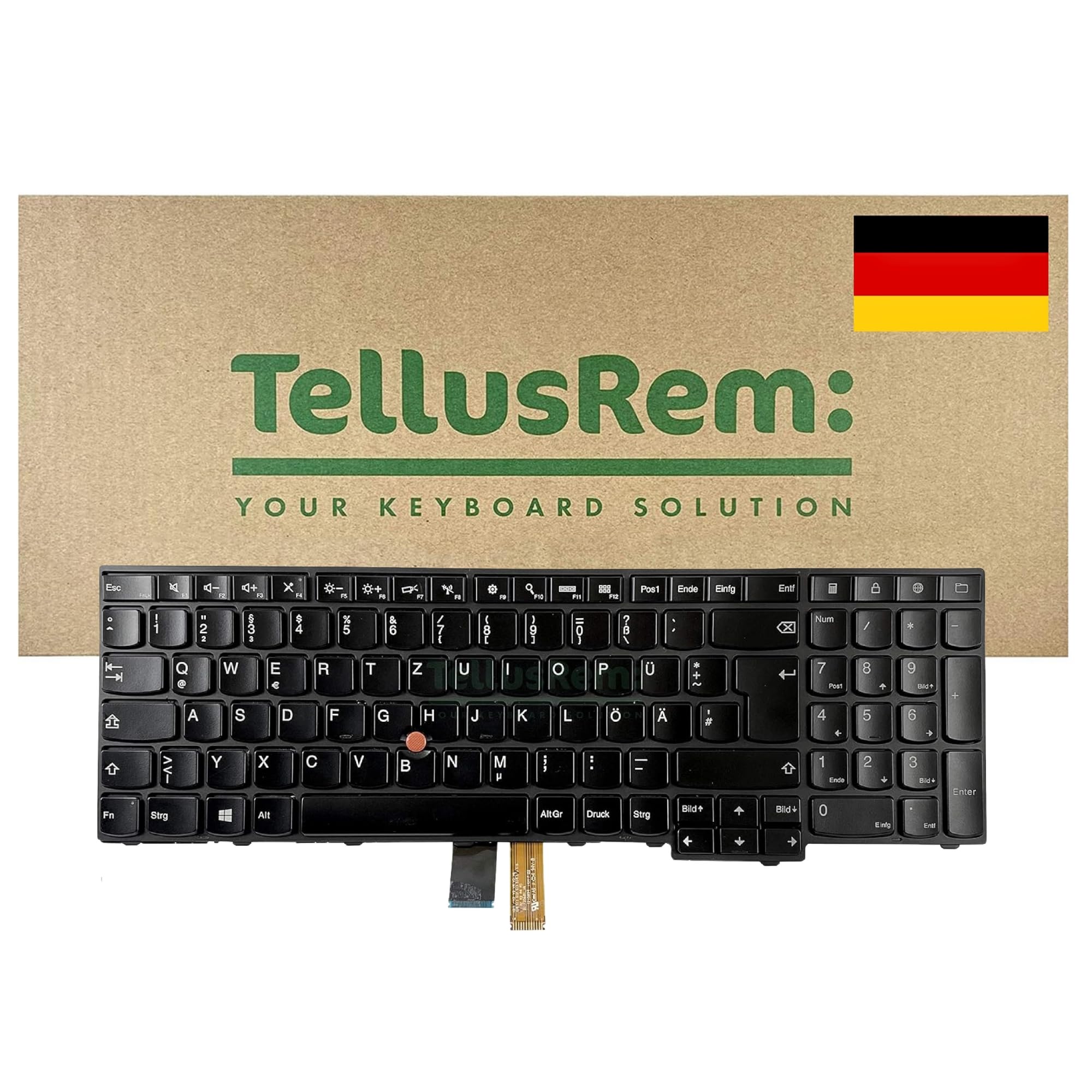 replacement German non-backlit keyboard for Lenovo Thinkpad E531 T540 T540P T550 L540 W540 W550S W550 W541
