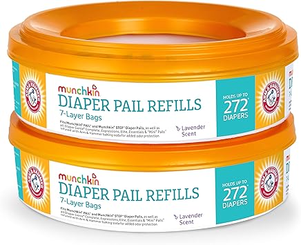 munchkin diaper pail refills amazon