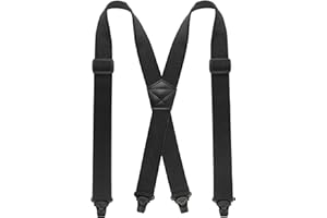 JEMYGINS Hidden Suspenders for Men Under Clothes - Free Yourself from Troublesome Waistbands(1.48" Wide)