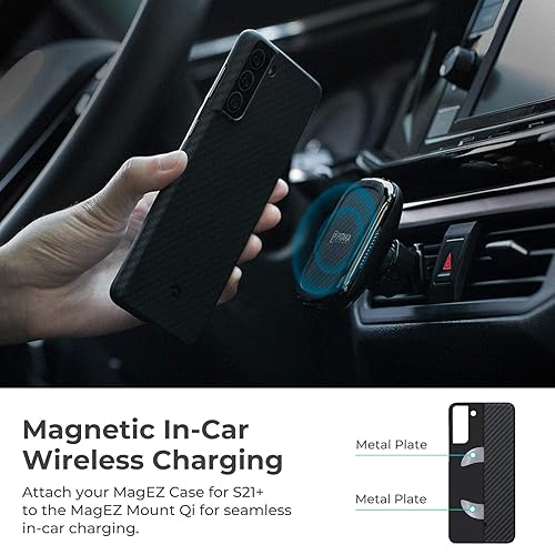 pitaka Magnetic Case for Samsung Galaxy S21 Plus Inch MagEZ