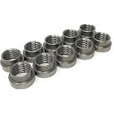 O2 Oxygen Sensor Fitting Plugs or Weld Bungs (10 Steel Stepped Bungs, M18 x 1.5)&hellip;