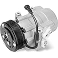 YEHERIT AC Compressor with Clutch Compatible with Ford Expedition F-150 2007-2014, F-250 F-350 F-450 F-550 Super Duty, F53 & Lincoln Navigator Mark LT 2007-2008 w/One Plug