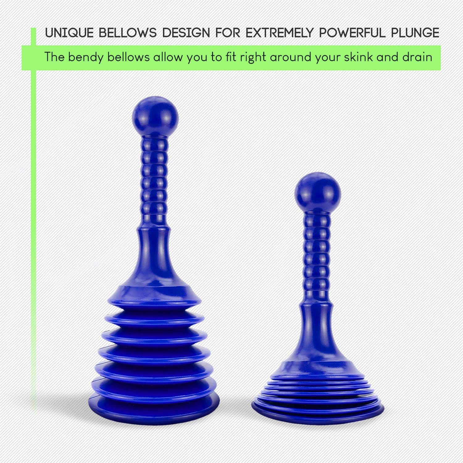 Luigi's Plunger for Sinks and Drains, Sink Plunger for Bathrooms Kitchens Sinks Baths and Showers Unblocker - Image 4