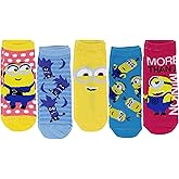 Hyp Despicable Me More Than A Minion Women's Low-Cut Socks, 5-Pair, Size 4-10