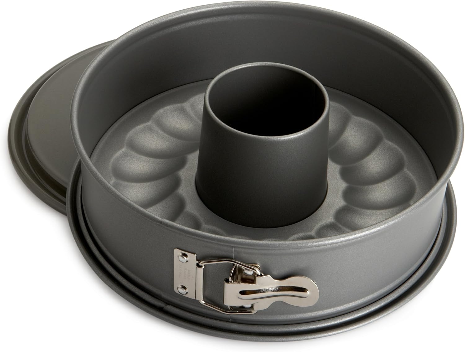 Kaiser Bakeware La Forme 10Inch Springform Pan with 2 Bases, Stencil