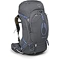 Osprey Aura AG 65L Women's Backpacking Backpack, Tungsten Grey, WM/L