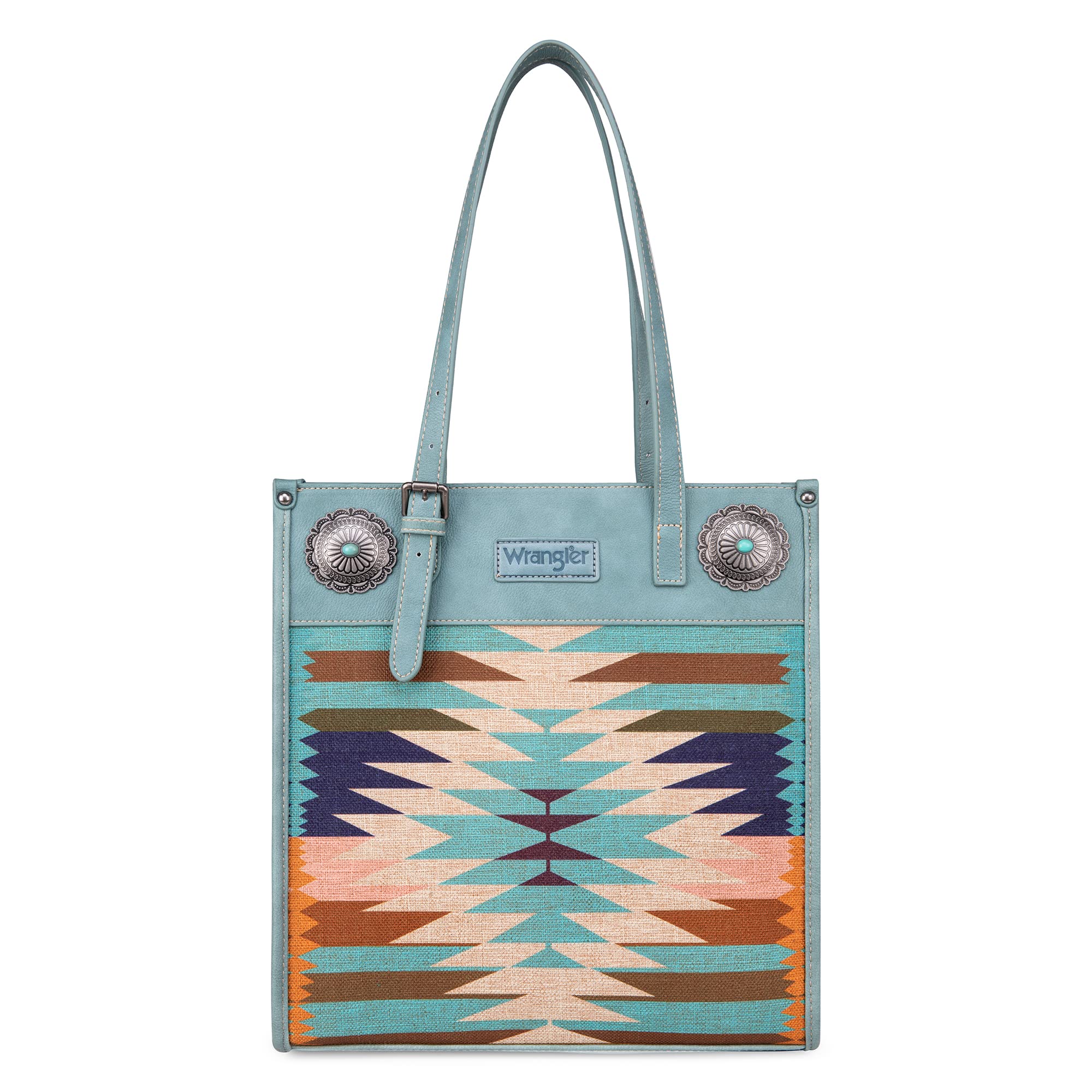 Wrangler Aztec Shoulder Bag Canvas Top Handle Handbags for Women