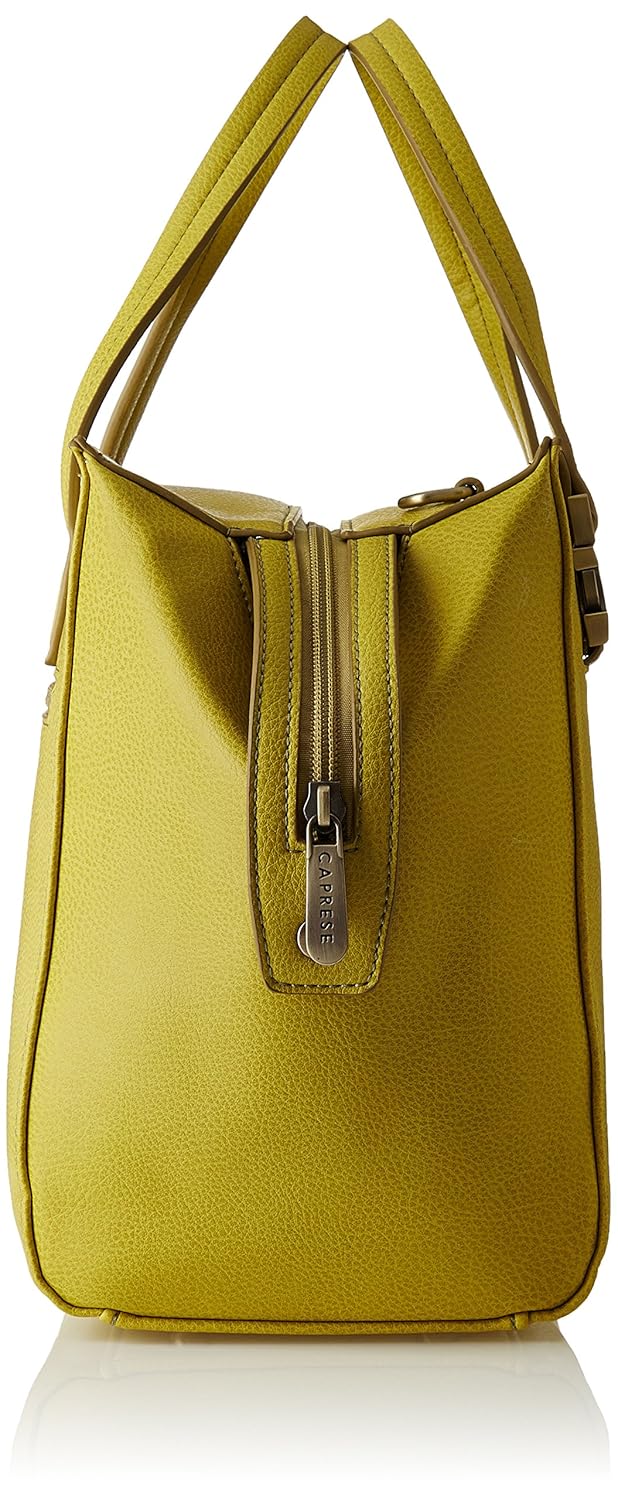 caprese bruno women's satchel (lime) ()