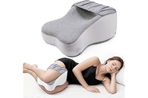 galactruly Revoget Alignment Pillows for Side Sleepers,Knee Pillow for Side Sleepers Hip Pain,Leg Pillow for Side Sleeping,Smooth Spine Alignment Pillow,Knee Pillow for Back Sleeping