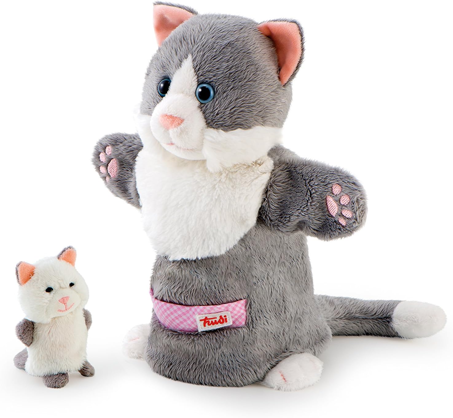 Trudi 29993 À Mains Chat avec Bébé 28 Cm Amazon.fr