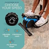 LifePro Under Desk Elliptical Exerciser with 8 Resistance Levels & Bluetooth view 3