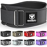 Weight Lifting Belt for Men and Women - Great for Squats, Deadlift, Lunge, Exercises and Training - Best for Olympic, Cross-Training and Bodybuilding Workout