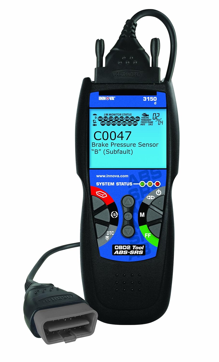 Amazon.com: INNOVA 3150 Diagnostic Scan Tool/Code Reader with ABS/SRS for  OBD2 Vehicles: Automotive