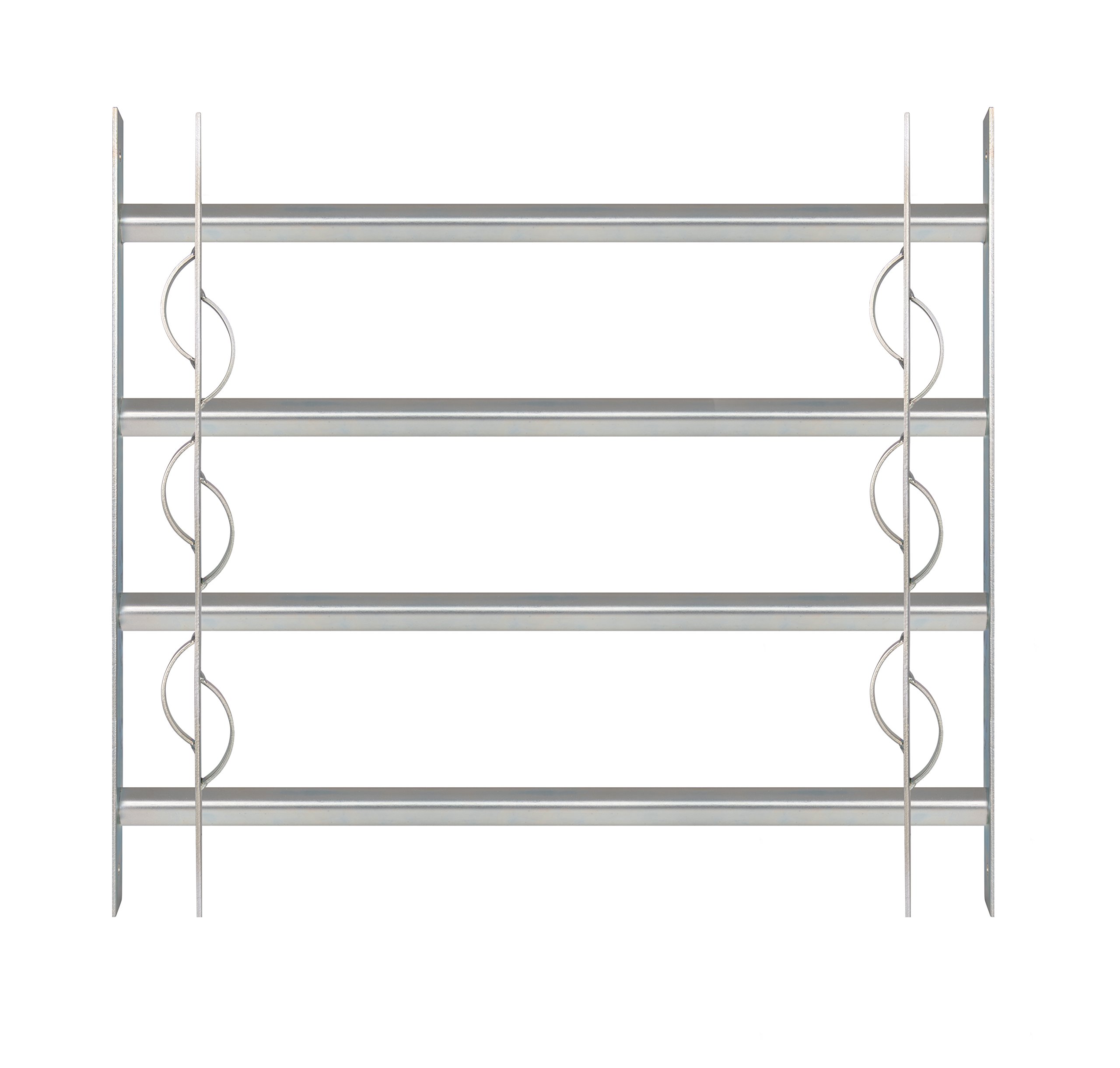 Gah-Alberts Secorino Style – Window Grille Extendible Blue-galvanised, 563653