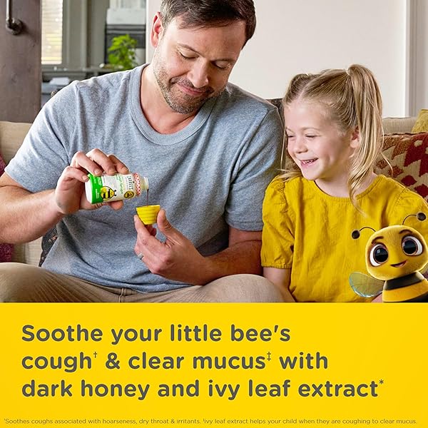 ZARBEE’S CHILDREN’S HONEY COUGH SYRUP + MUCUS DAY & NIGHT VALUE PACK, DAYTIME & NIGHTTIME TODDLER COUGH SYRUP, DARK HONEY, IVY LEAF EXTRACT, CHAMOMILE, MIXED BERRY FLAVOR, 2X 4 FL OZ