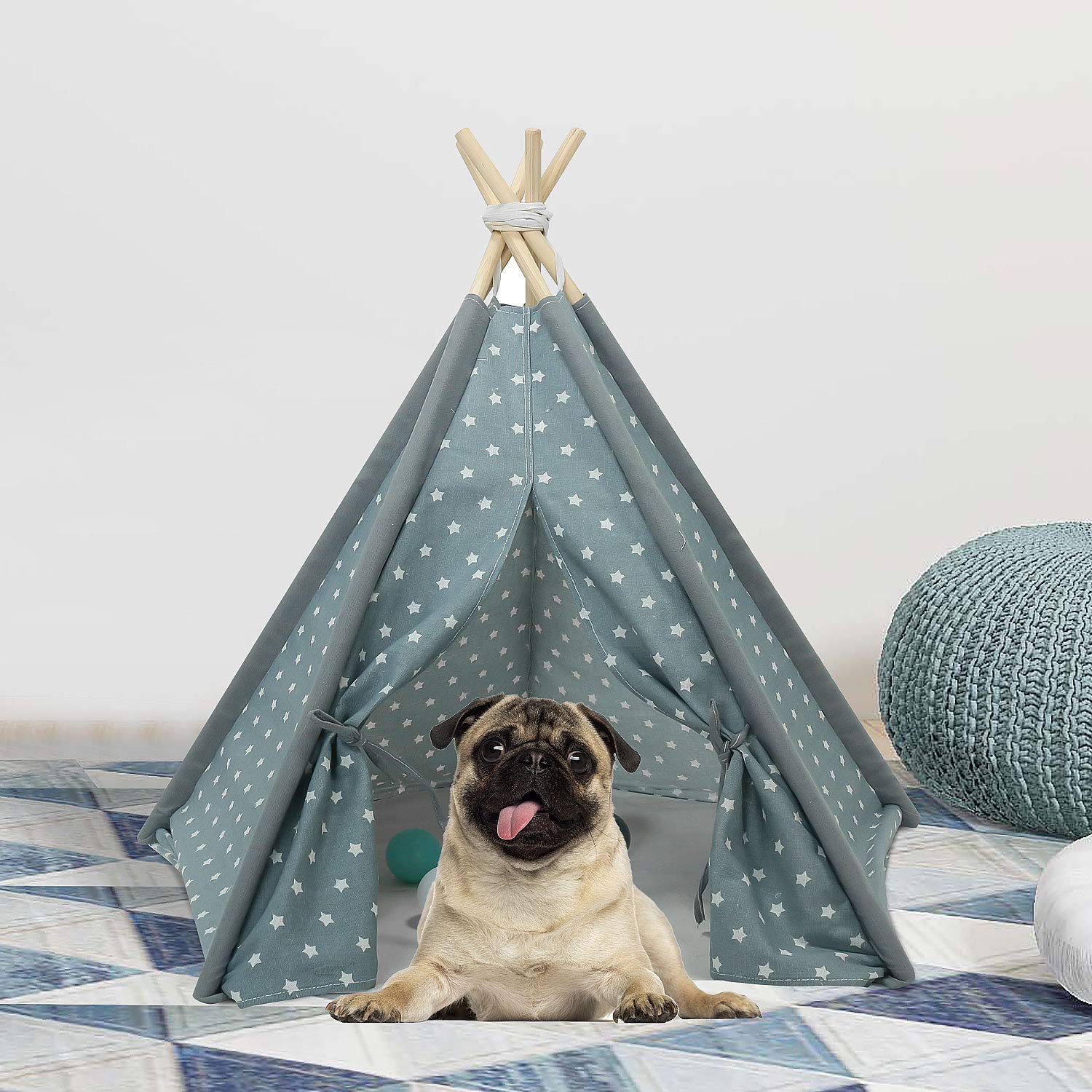 medium dog teepee