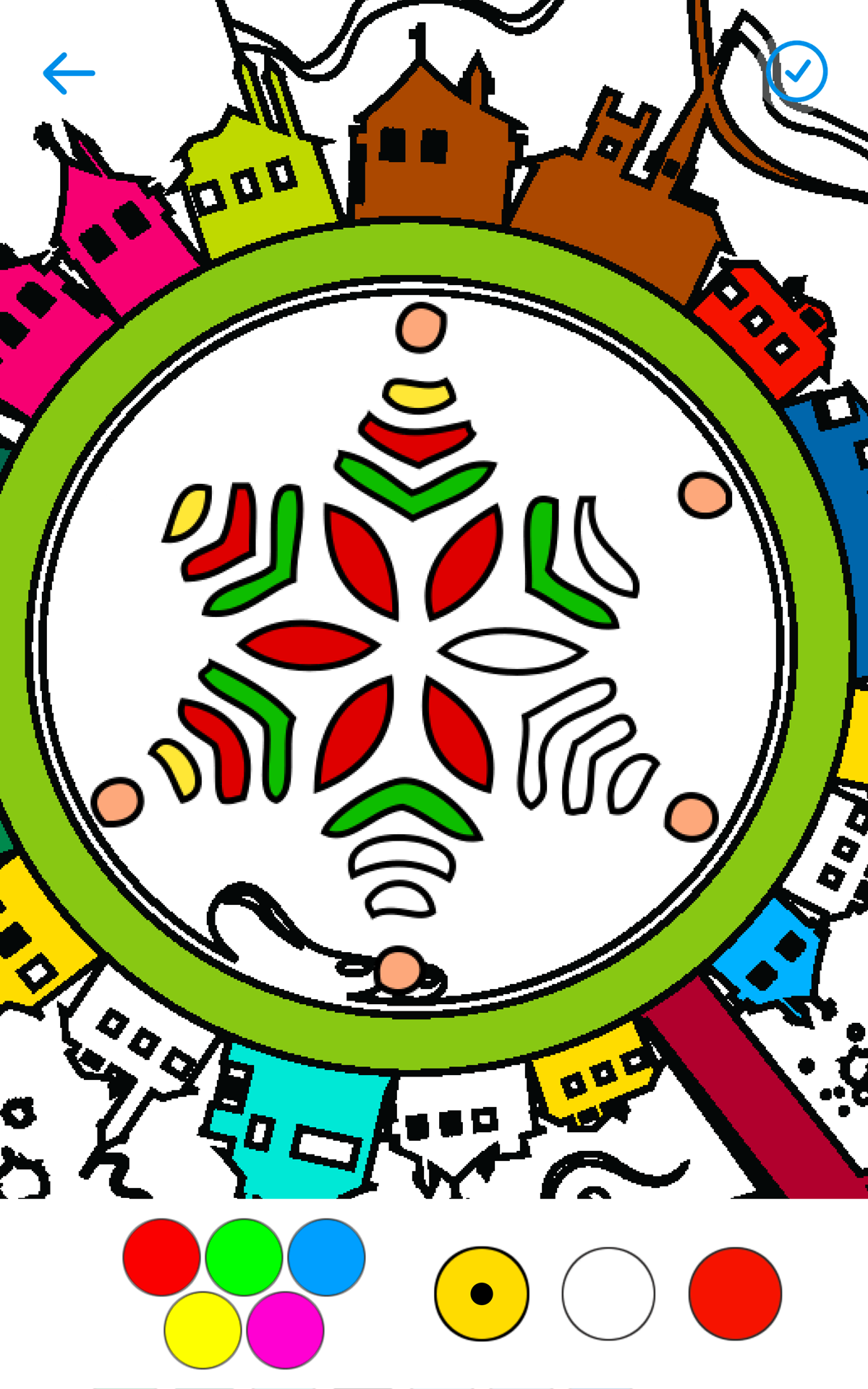 Coloring Book Pixel Draw Painting