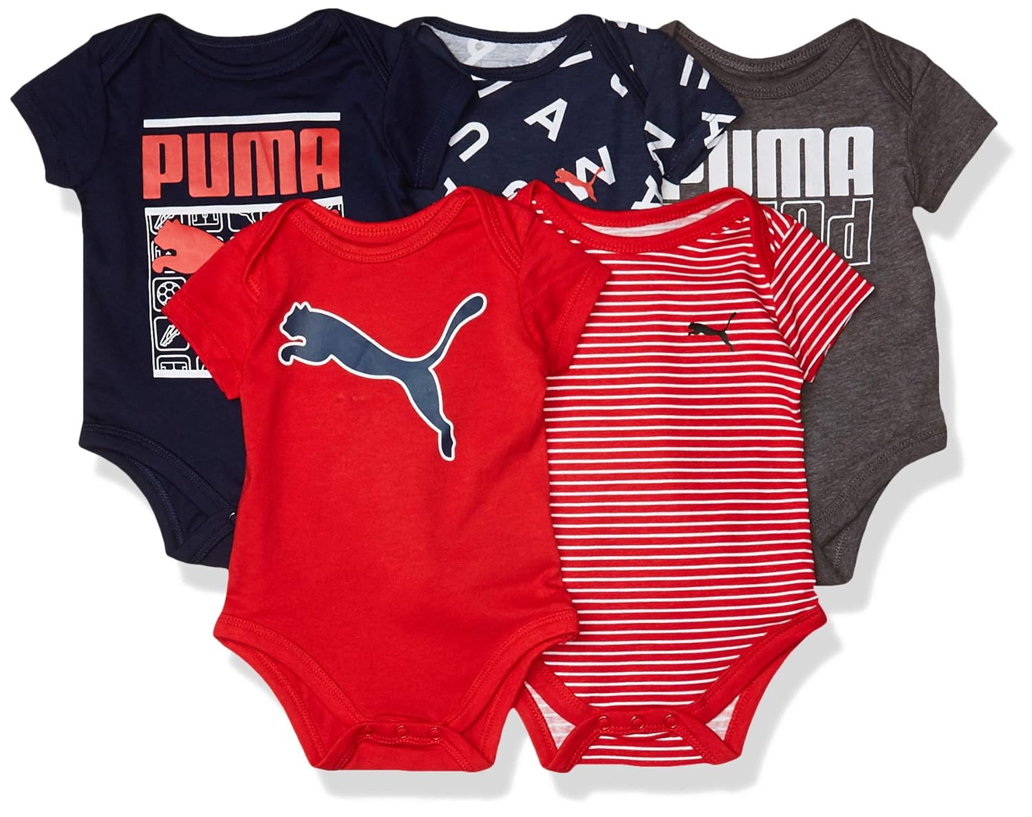 puma boys bodysuits