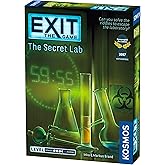 Exit: The Secret Lab | Exit: The Game - A Kosmos Game | Kennerspiel Des Jahres Winner | Family-Friendly, Card-Based At-Home Escape Room Experience for 1 to 4 Players, Ages 12+