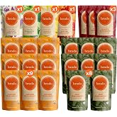 Brodo Bone Broth Bundle, Variety &amp; Classic Packs with Chicken &amp; Ginger and Seaweed &amp; Mushroom Broths, 24 x 8.3 oz (24 Cups Total)