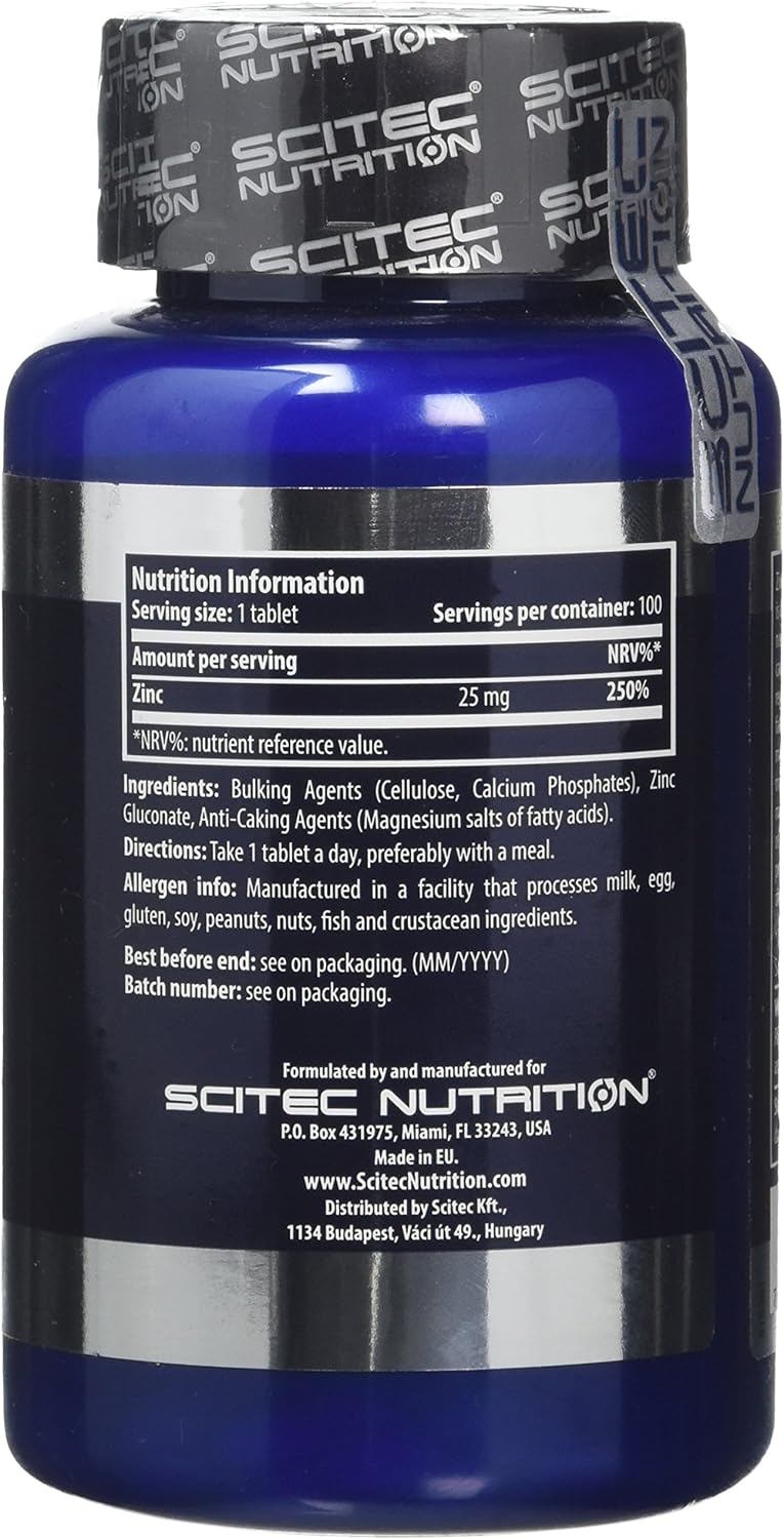 Scitec Nutrition Zinc, 100 count (Pack of 1) - Image 4