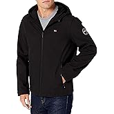 Tommy Hilfiger Men's Soft Shell Water Resistant Hooded Jacket