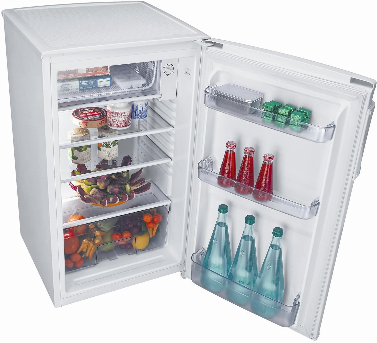 Iberna ITOP 130 - Nevera combi (Independiente, Blanco, Derecho ...