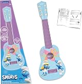 Lexibook The Smurfs My First Guitar Kids 6 Nylon Strings 53 cm Blue K200SF