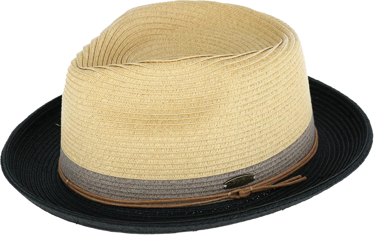 Tidal Tom Men's UPF 50+ Colour Block Fedora Hat Amazon.co.uk Clothing