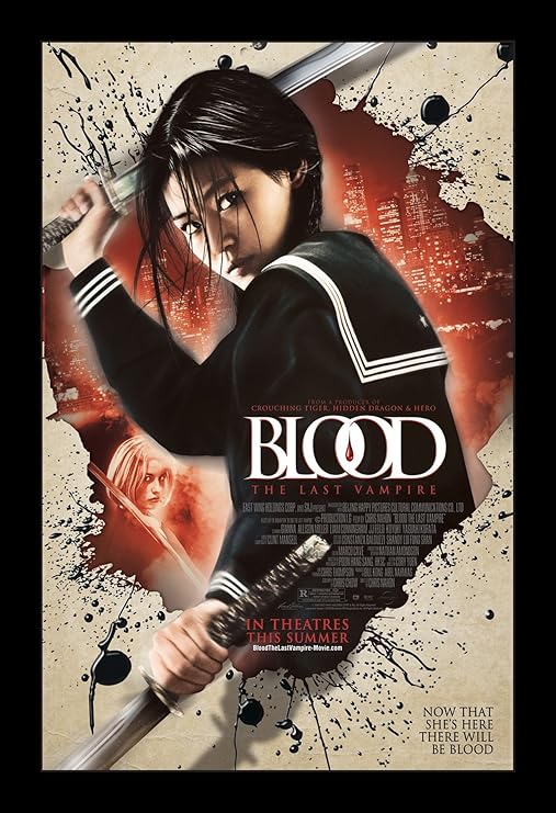 Download Amazon Com Blood The Last Vampire 11x17 Framed Movie Poster By Desktop Wallpaper Free Get Wallpaper Amazon Com Blood The Last Vampire 11x17 Framed Movie Poster By For Free