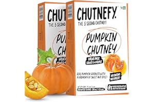 Chutnefy Pumpkin Chutney - 2.64 Ounce (Pack of 2) | 100% Natural Ingredients | Delicious & Ready-to-Eat | 5-Second Instant Chutney | No Preservatives or Additives