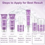 FULLLIGHT TECH Anti Aging Skincare Set for Women Wrinkle Reduction Hydration view 6