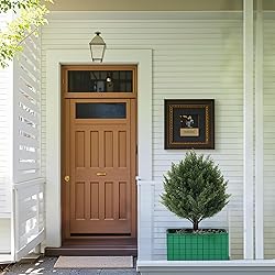 24" Artificial Cypress Topiary Tree with Ground