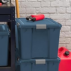 IRIS USA WeatherPro 74 Qt Eco-Friendly Storage Bins