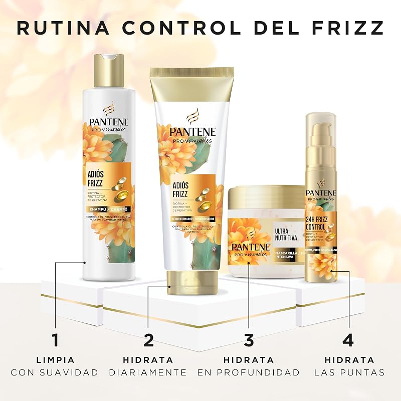 Frizz Control Sérum Sin Aclarado Para Pelo Seco, 70ml