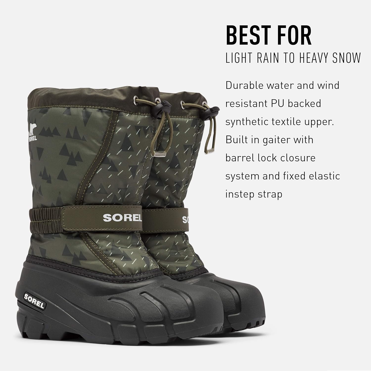  | Sorel Kids' Children's Flurry Print Snow Boot | Boots